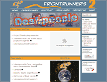 Tablet Screenshot of fr2.frontrunners.dk
